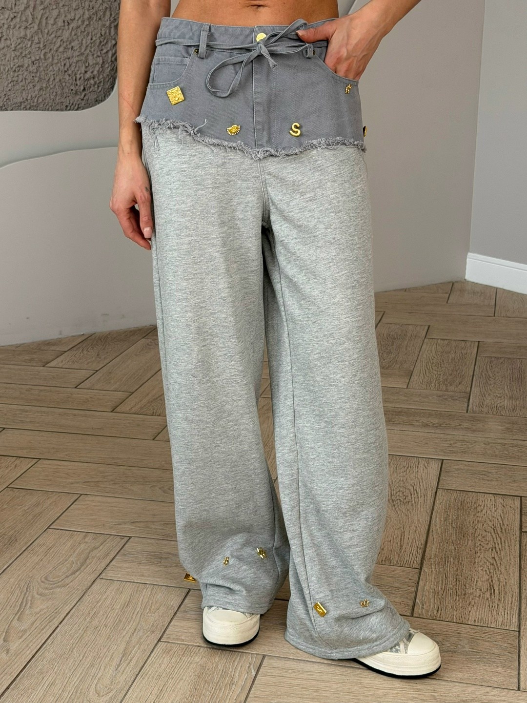 брюки серые,повседневные брюки,серые брюки женские,широкие брюки,модные брюки