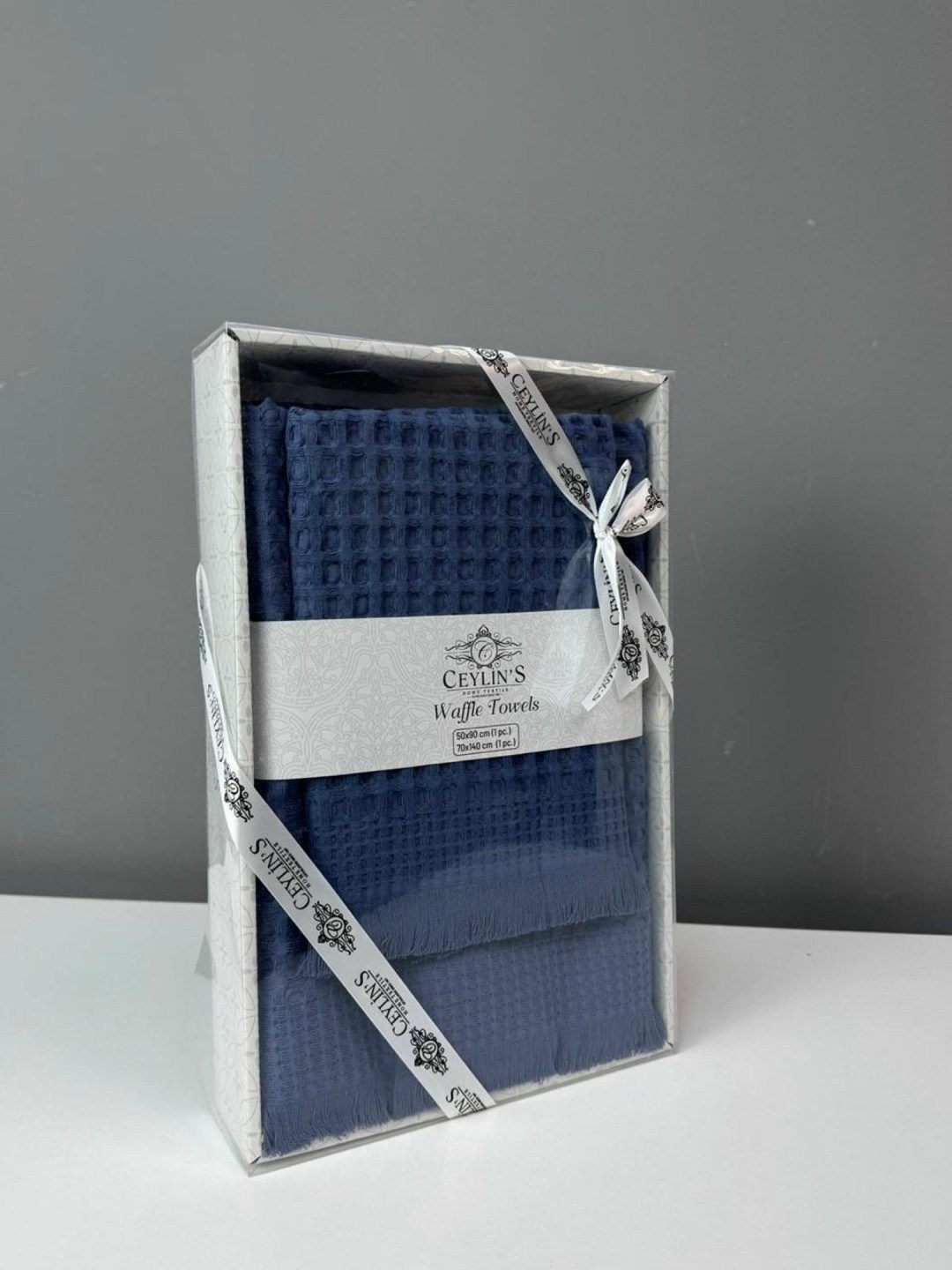 комплект вафельных полотенец,набор вафельные полотенца,набор полотенец,вафельное полотенце,полотенце вафельное кухонное темно-серое 40*60