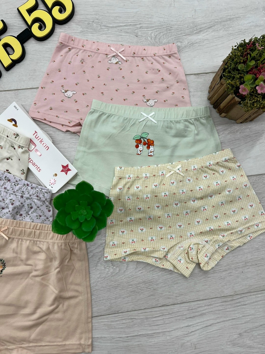 трусы шорты байкар для девочек,комплект трусов шорты donella для девочек,детское нижнее белье,комплект трусов шорты donella,комплект трусов