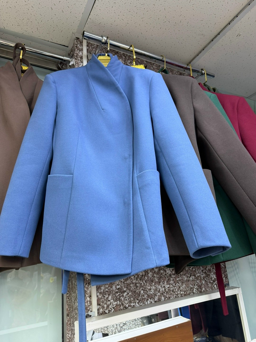 пальто полупальто,стильное пальто,голубое пальто,пальто демисезонная,пальто женские