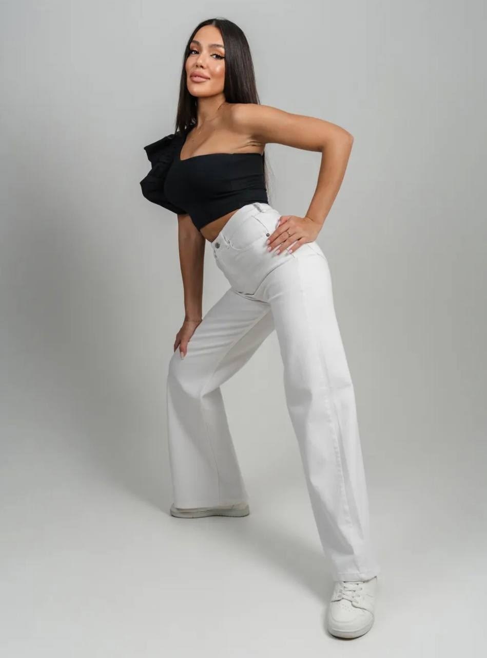 брюки женские белые,белые джинсы,брюки белые,брюки джинсы,брюки с высокой талией