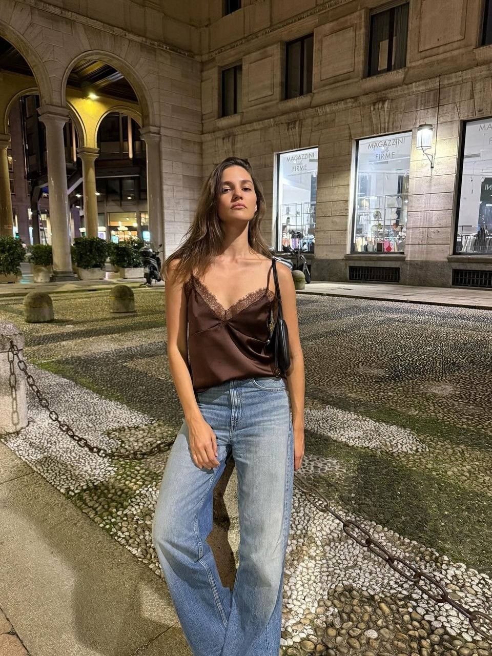 шелковый топ,топ в бельевом стиле,модные топы,топ с кружевом,бельевой топ