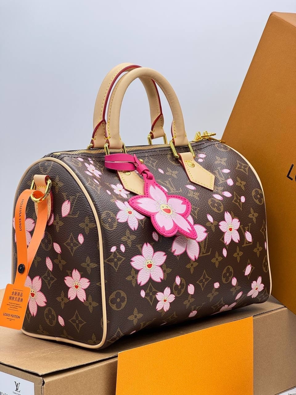сумкa louis vuitton,louis vuitton женская сумка,сумка louis vuitton takashi murakami,сумка louis vuitton 25-20см реплика,louis vuitton speedy