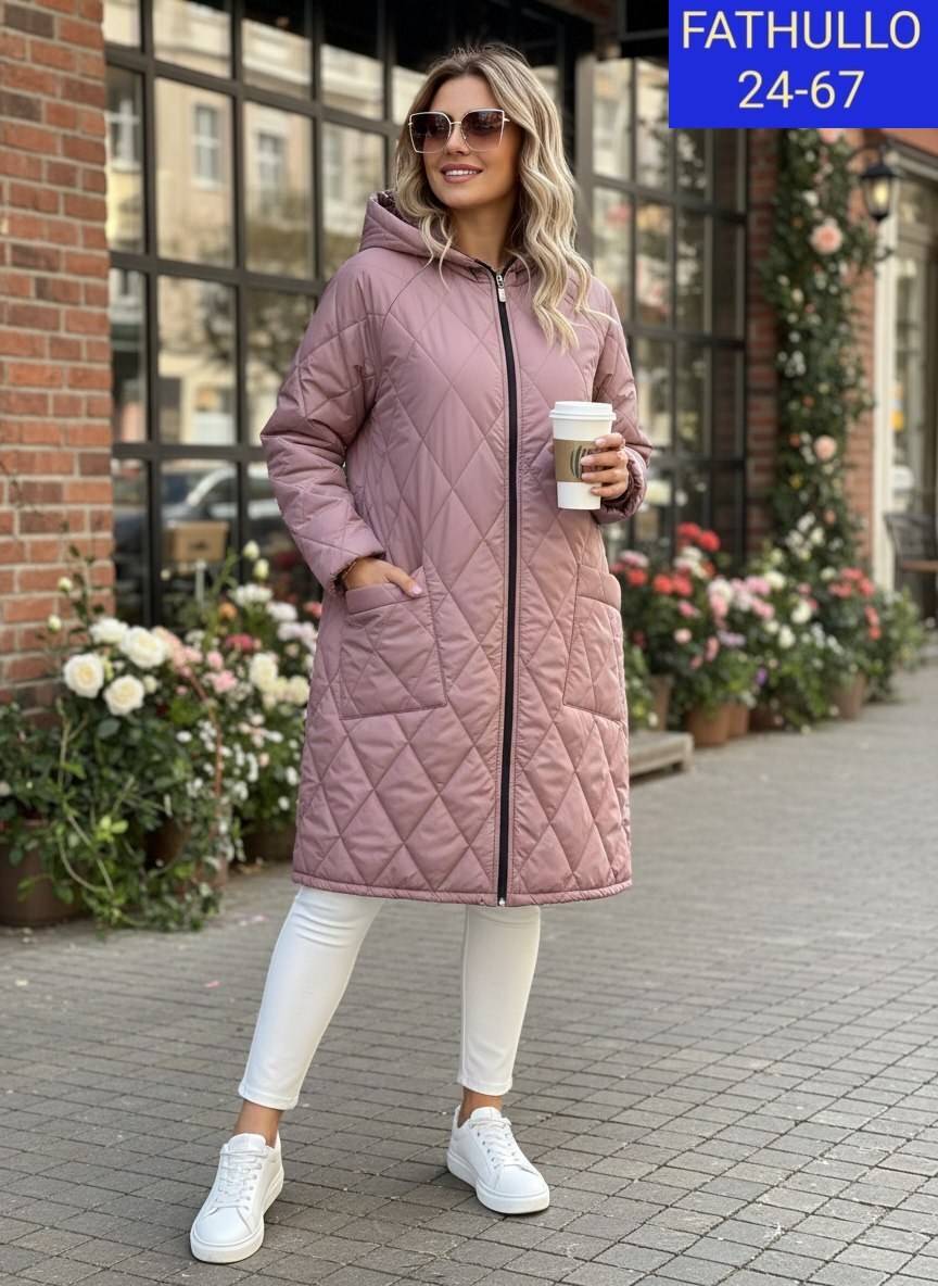 куртка демисезонная,удлиненная куртка,демисезонная куртка женская,куртка стеганая,женская куртка