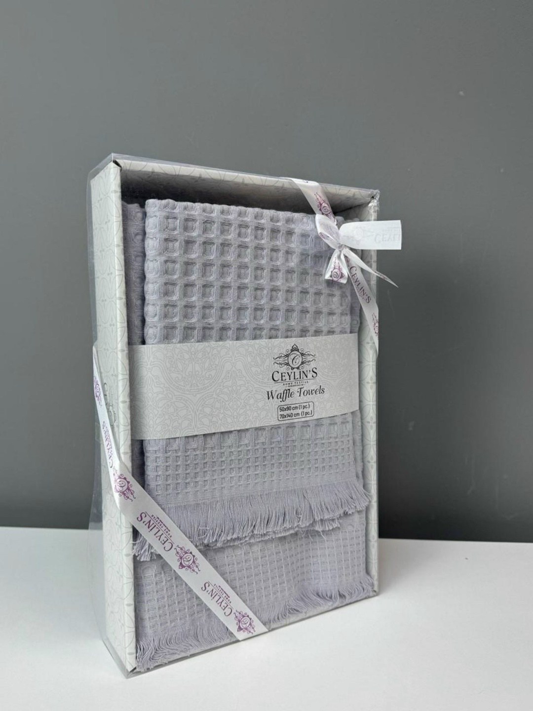 комплект вафельных полотенец,набор вафельные полотенца,набор полотенец,вафельное полотенце,полотенце вафельное кухонное темно-серое 40*60