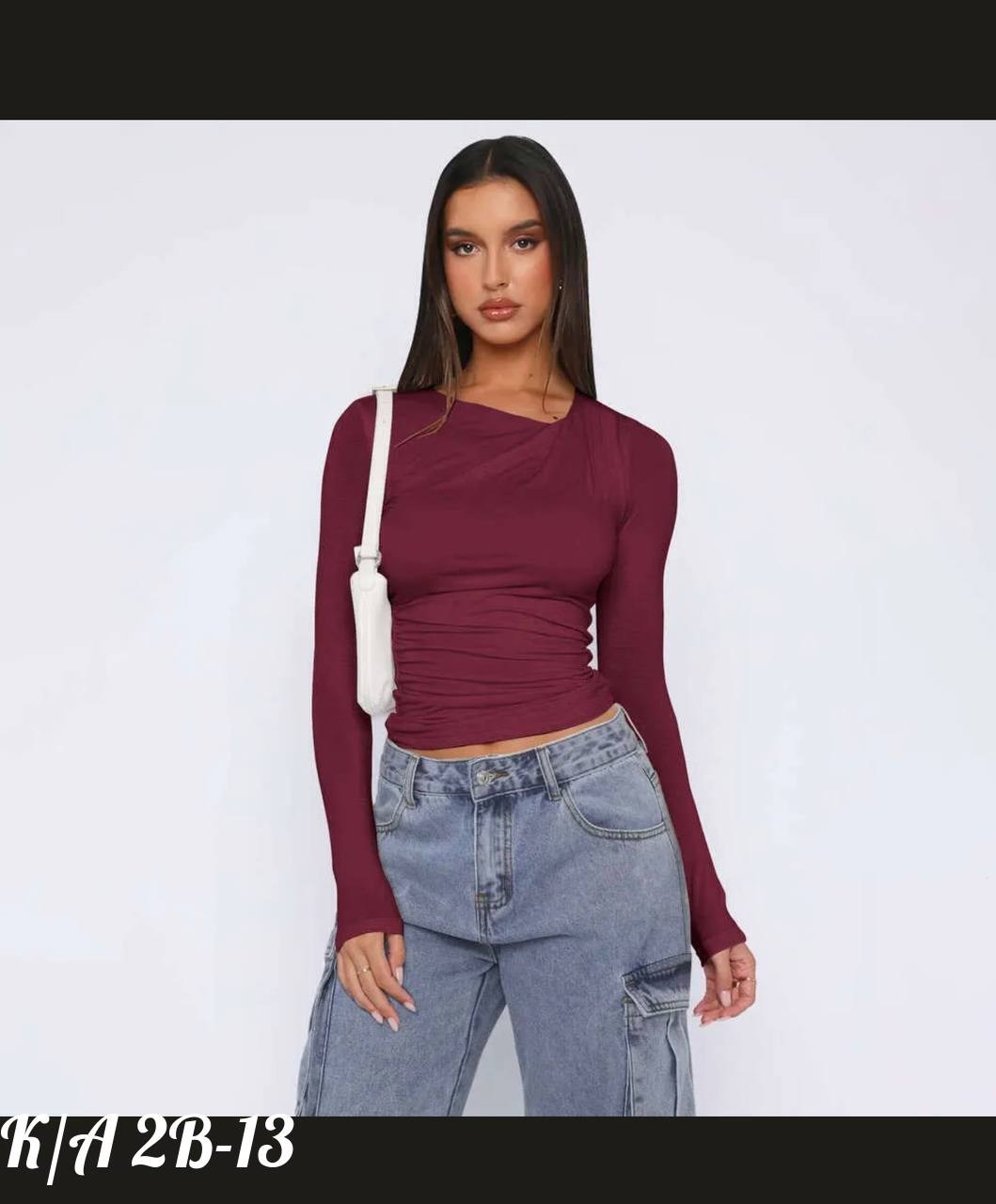 лонгслив со сборками драпировкой,лонгслив с драпировкой,женская кофта,лонгслив женские,лонгслив со сборками