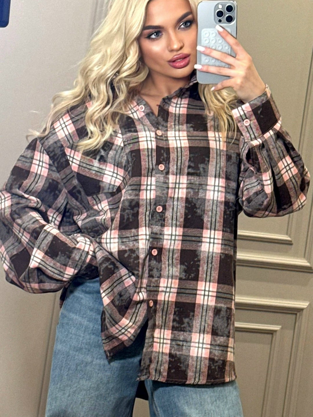женская рубашка в клетку оверсайз,рубашка летняя в клетку оверсайз,рубашка женская в клетку,рубашка женская в клетку оверсайз lipsi,рубашка в клетку фланелевая оверсайз