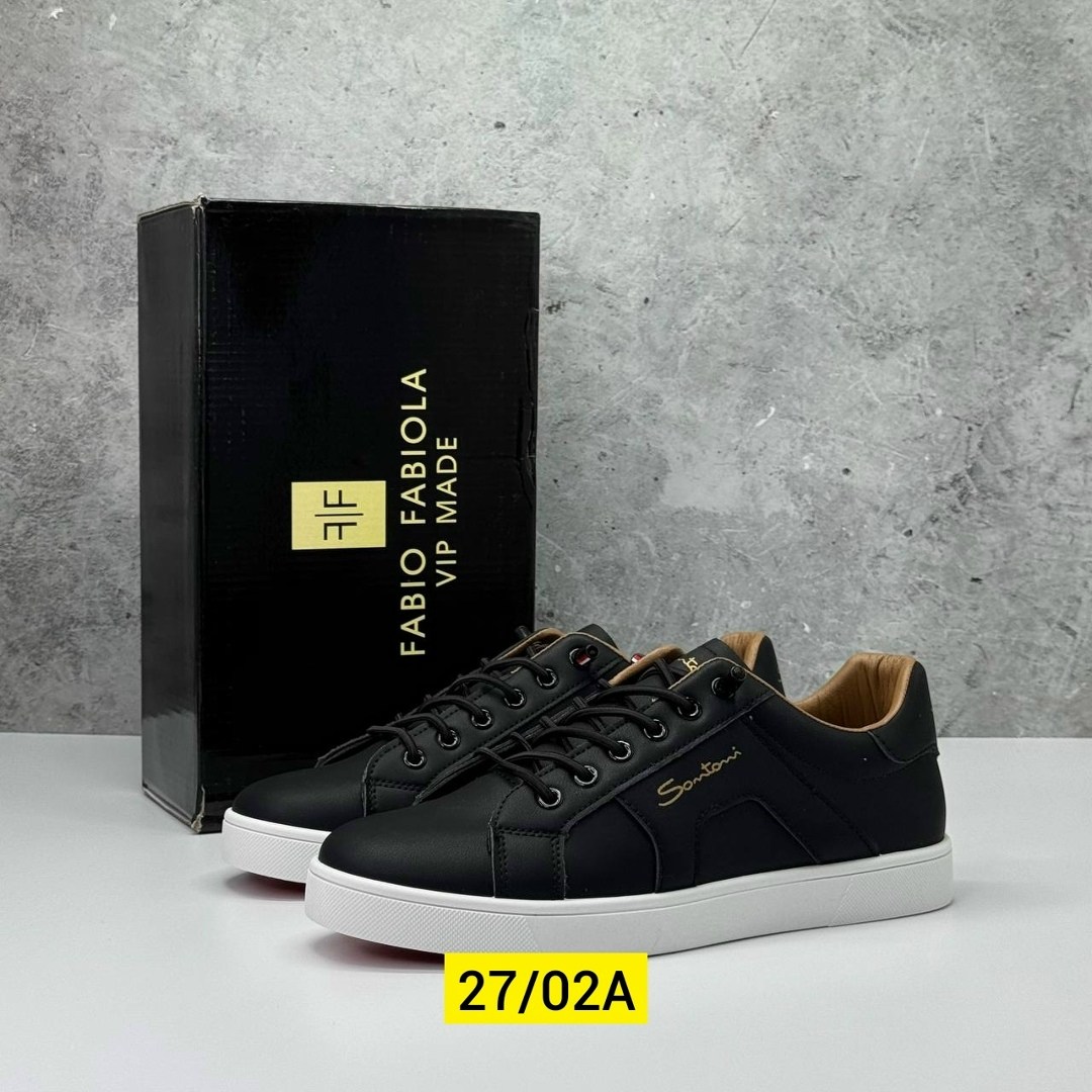 мужские кеды santoni,мужские кеды,кеды мужские santoni черные,мужская ,кеды мужские кожаные