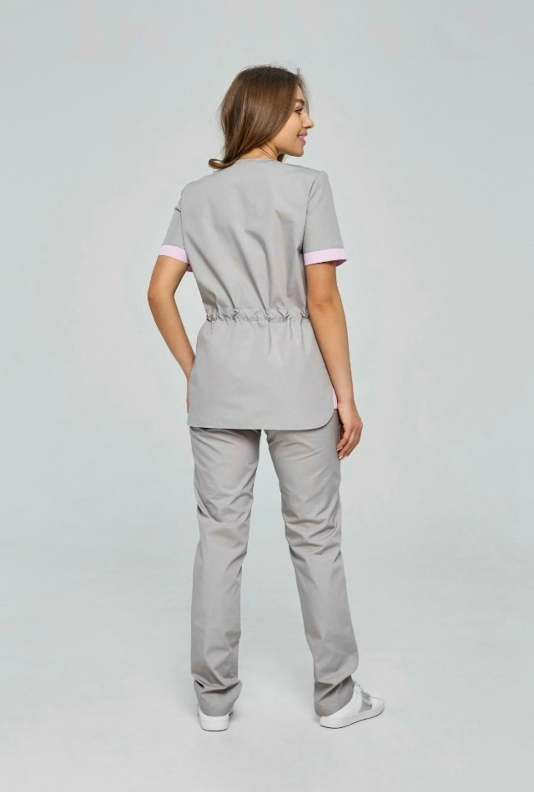 медицинский костюм женский серый стильб,медицинский костюм женский,медицинские костюмы женские стильб,медицинские костюмы стильб,медицинская одежда стильб