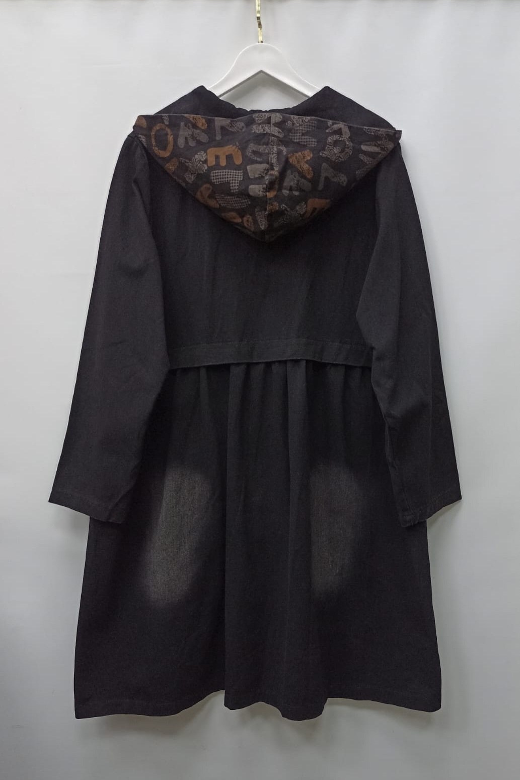 джинсовое пальто,женские джинсовые пальто,тренч с капюшоном,пальто женский,пальто средней длины