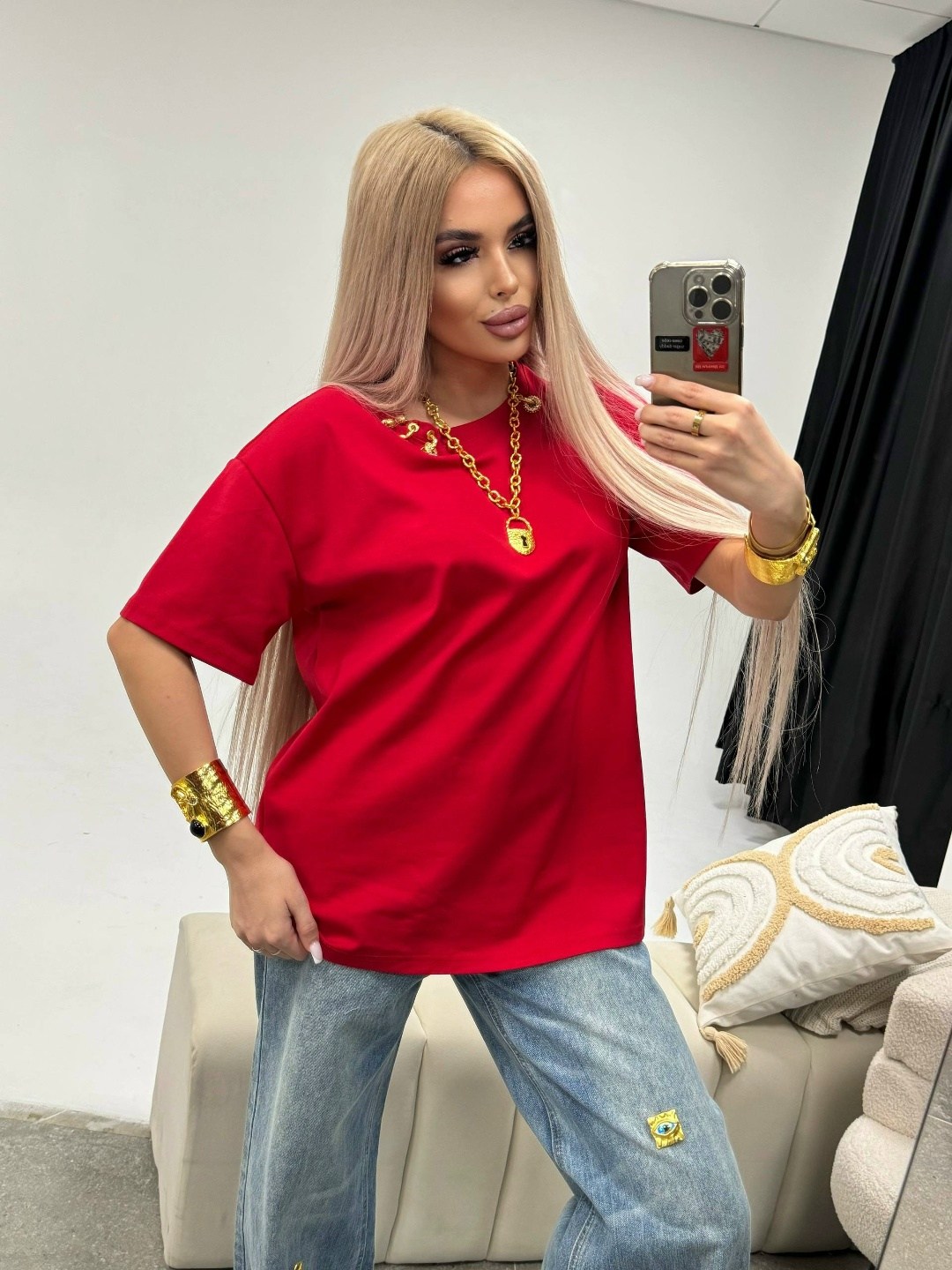 футболки модные,футболка женская,футболки женские модные,футболка оверсайз со стразам,футболка