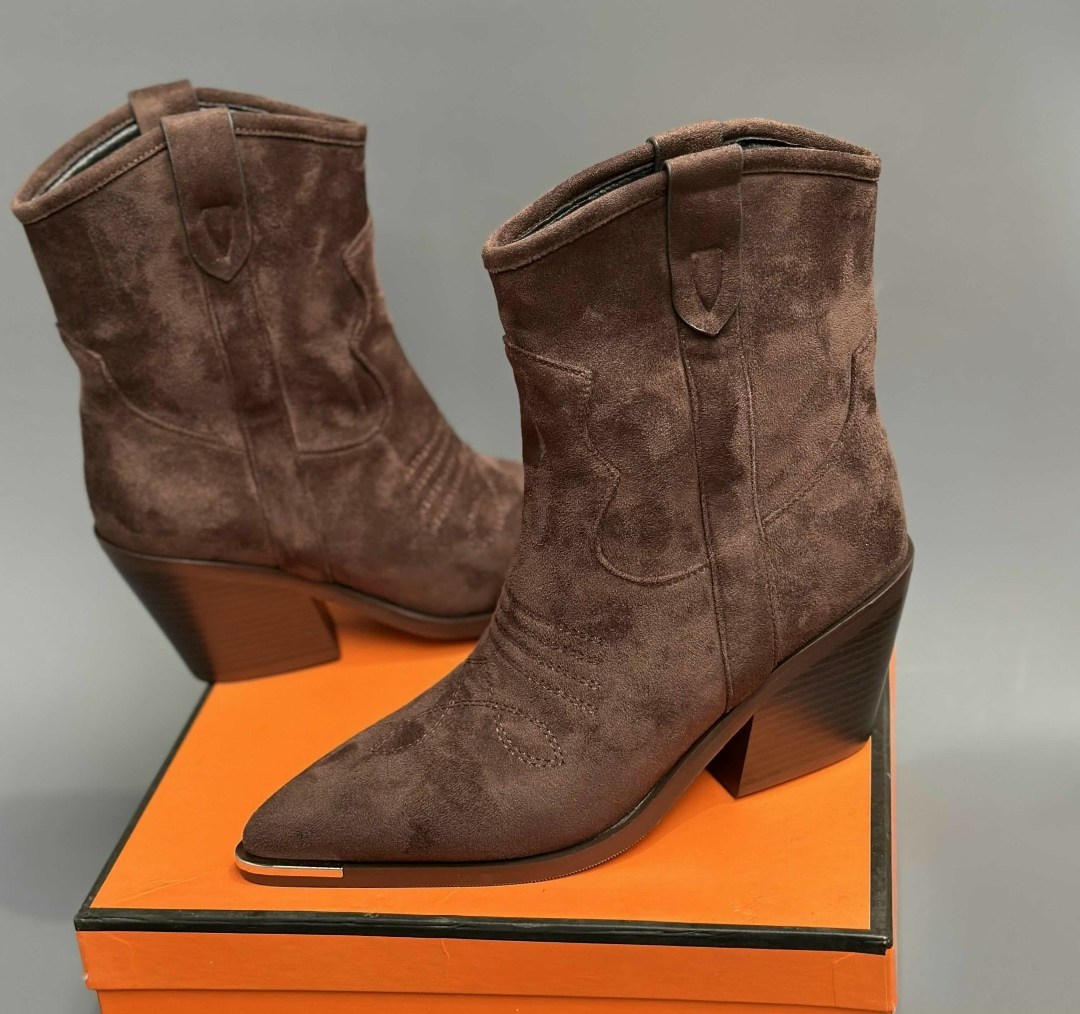 , женская,сапоги казаки женские,замшевые казаки,женские сапоги