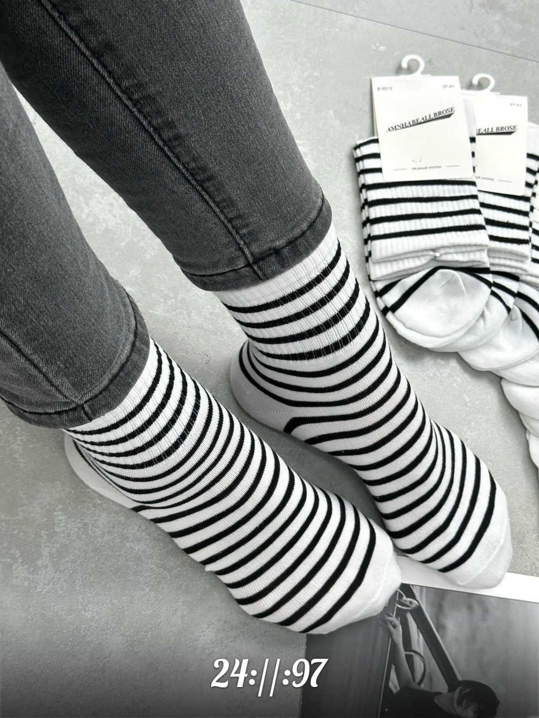носки женские,комплект носки женские,носки в полоску,носки модная,носки женские хлопковые
