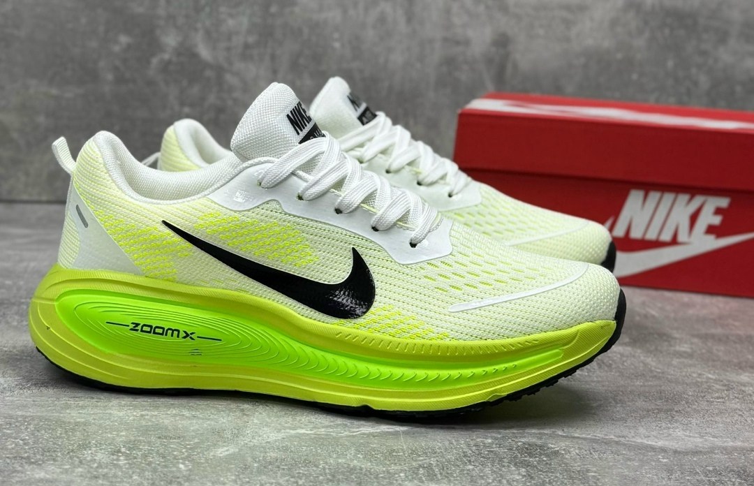 кроссовки zoom vomer 18 nike бело-зеленый,кроссовки nike nk zoom vomer 18,кроссовки nike,кроссовки nike zoom vomero 18,кроссовки