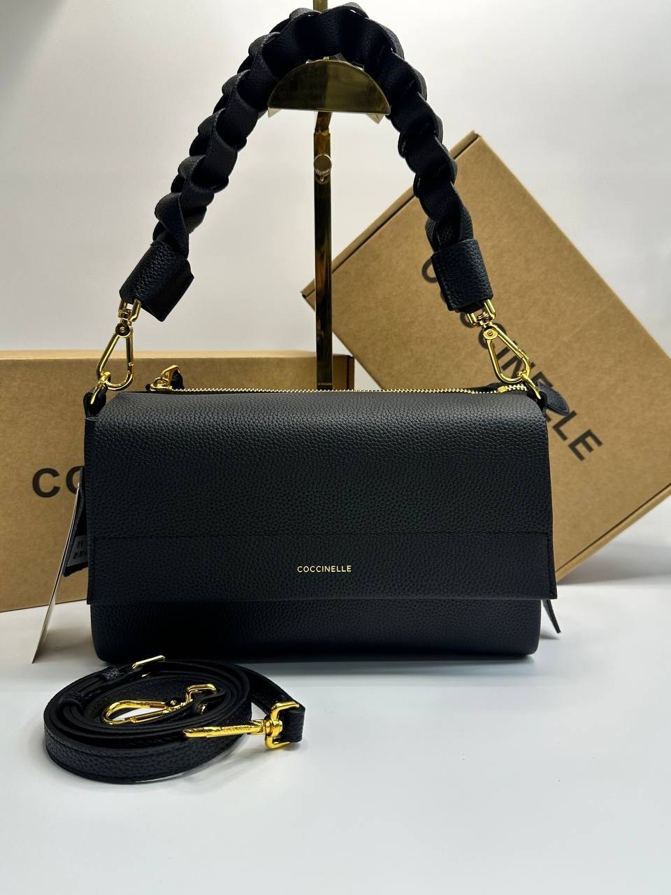 сумка coccinelle boheme grana double,coccinelle сумка,сумка сэтчел кожаная boheme grana double coccinelle,сумка женская coccinelle,coccinelle сумка boheme