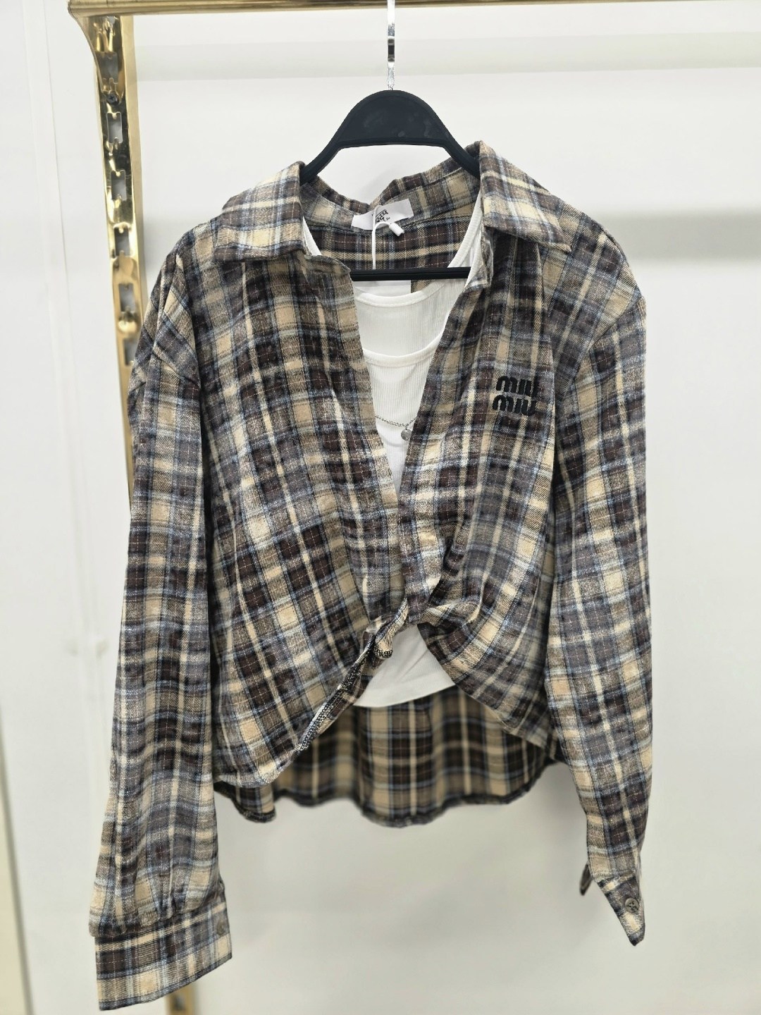 рубашка хлопок,рубашка ruff в клетку оверсайз,женская рубашка в клетку,рубашка повседневная,женская блузка и рубашка