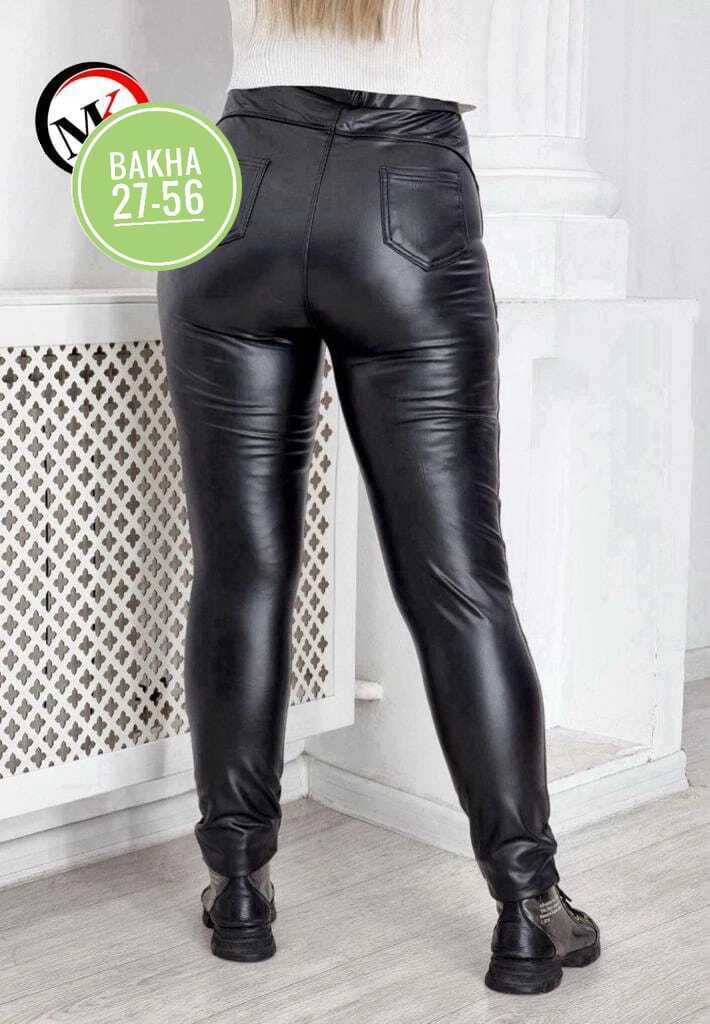женские кожаные брюки,брюки из экокожи женские,кожаные джеггинсы,кожаные штаны на флисе женские,кожаные штаны женские