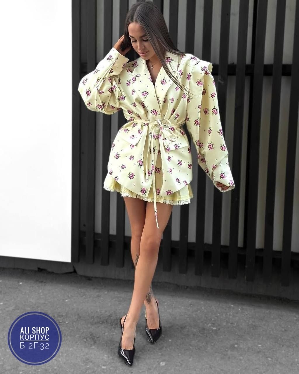 пиджак оверсайз с цветочным принтом leroy style,пиджак оверсайз,жакет