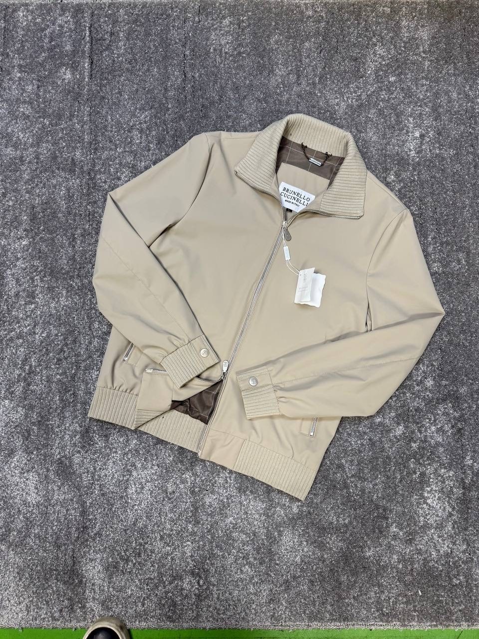 ветровка brunello cucinelli,куртка бомбер,мужская куртка бомбер,брендовые куртки,стильная куртка