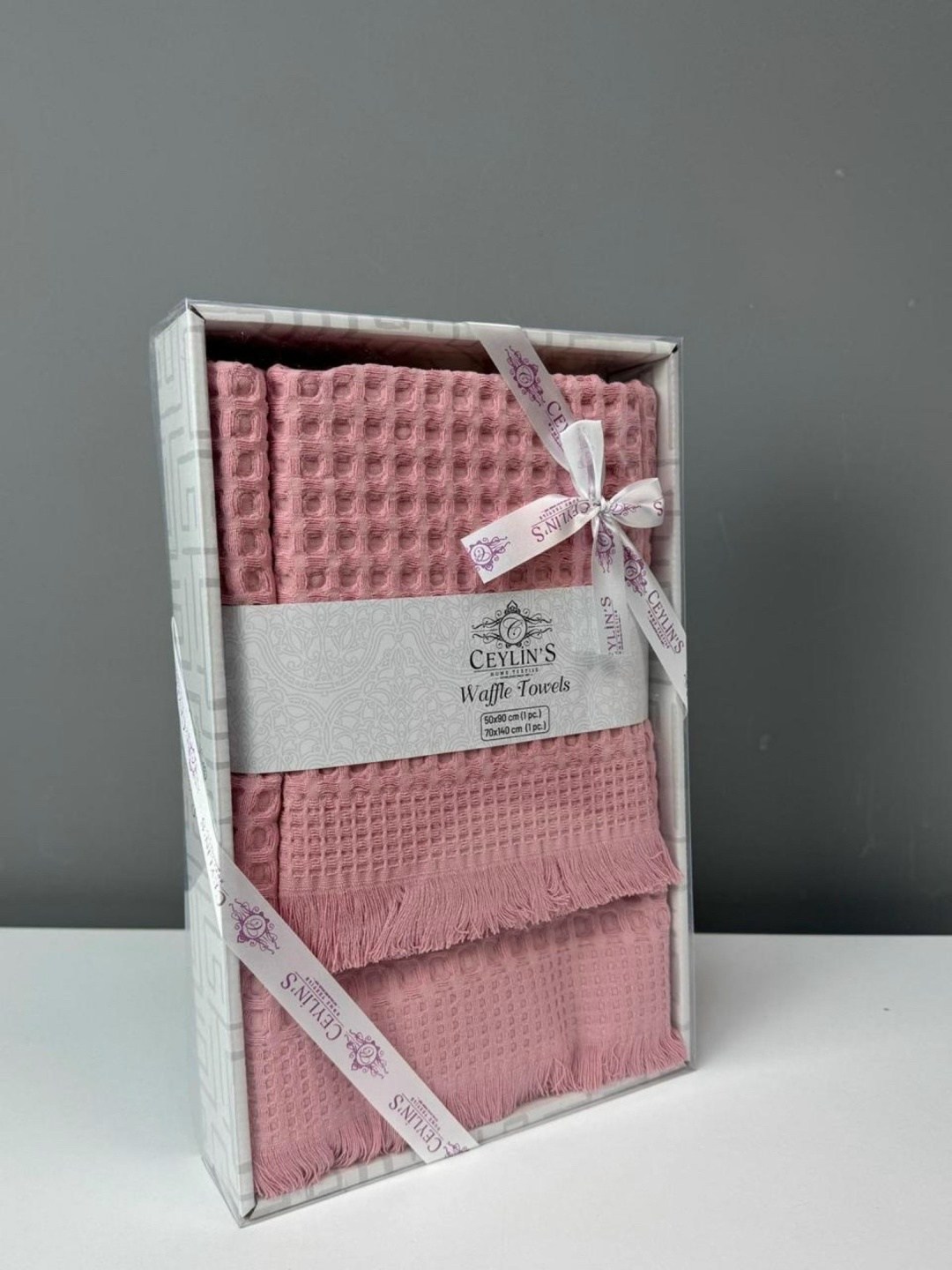 комплект вафельных полотенец,набор вафельные полотенца,набор полотенец,вафельное полотенце,полотенце вафельное кухонное темно-серое 40*60