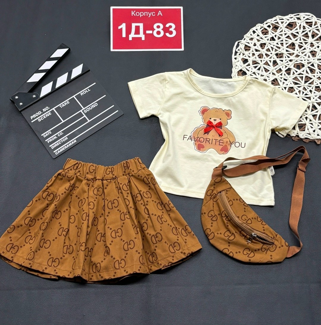 одежда для девочек,летний костюм для девочек,костюм детский,комплект костюм,костюм с юбкой