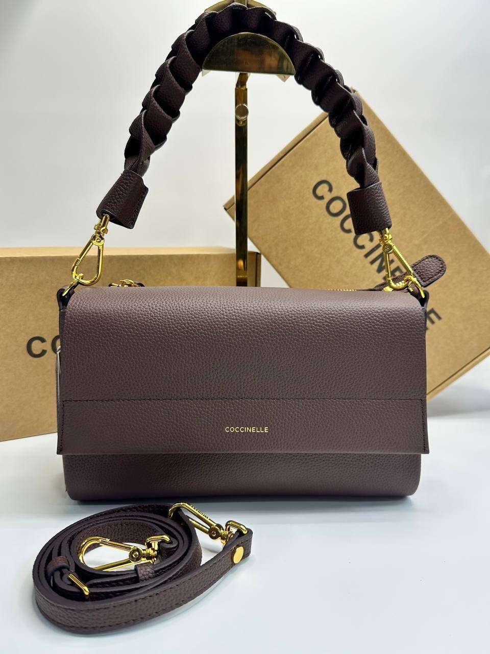 сумка coccinelle boheme grana double,coccinelle сумка,сумка сэтчел кожаная boheme grana double coccinelle,сумка женская coccinelle,coccinelle сумка boheme