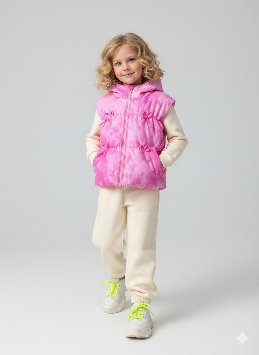 жилет детский,жилет для девочек,жилет демисезонный для девочки,жилетка детская,жилет утепленная