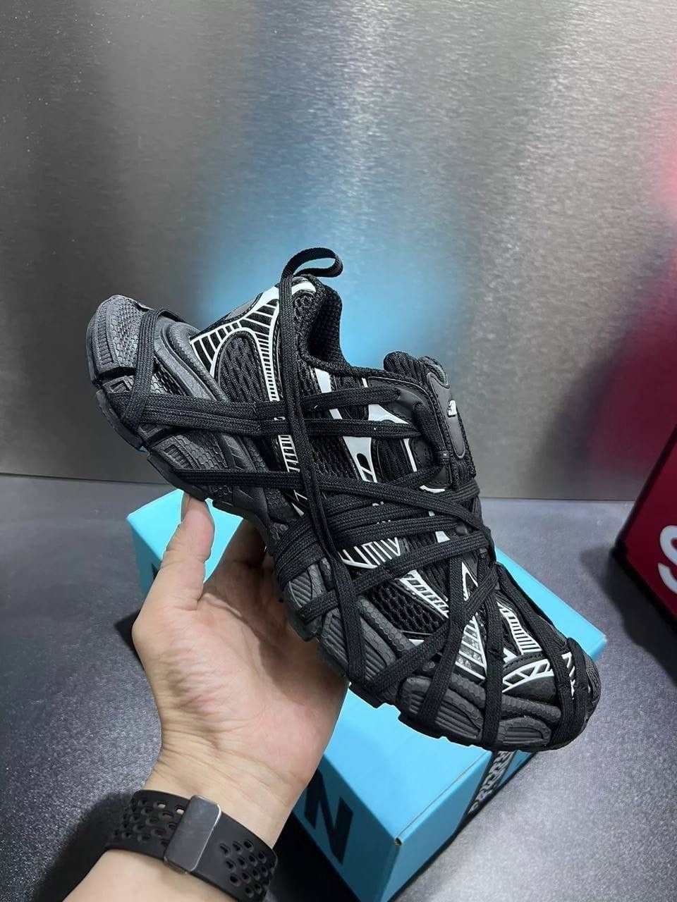 кроссовки 3xl extreme lace массивные на шнуровке balenciaga,кроссовки balenciaga,кроссовки balenciaga женские,кроссовки balenciaga 3 xl,кроссовки balenciaga track