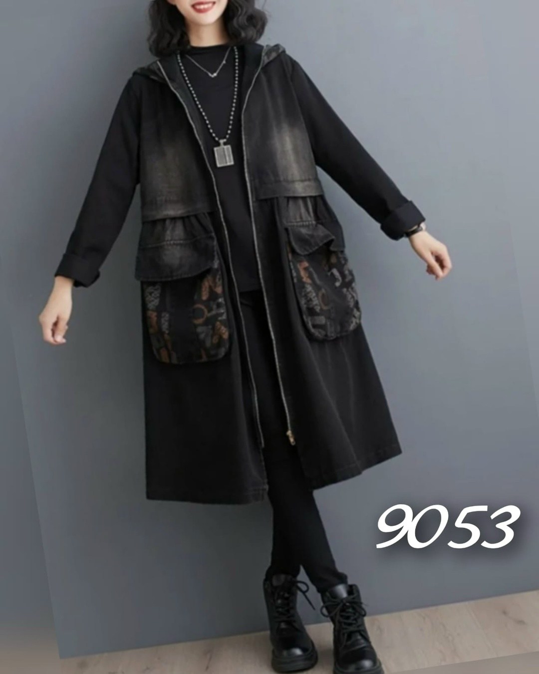 джинсовое пальто,женские джинсовые пальто,тренч с капюшоном,пальто женский,пальто средней длины