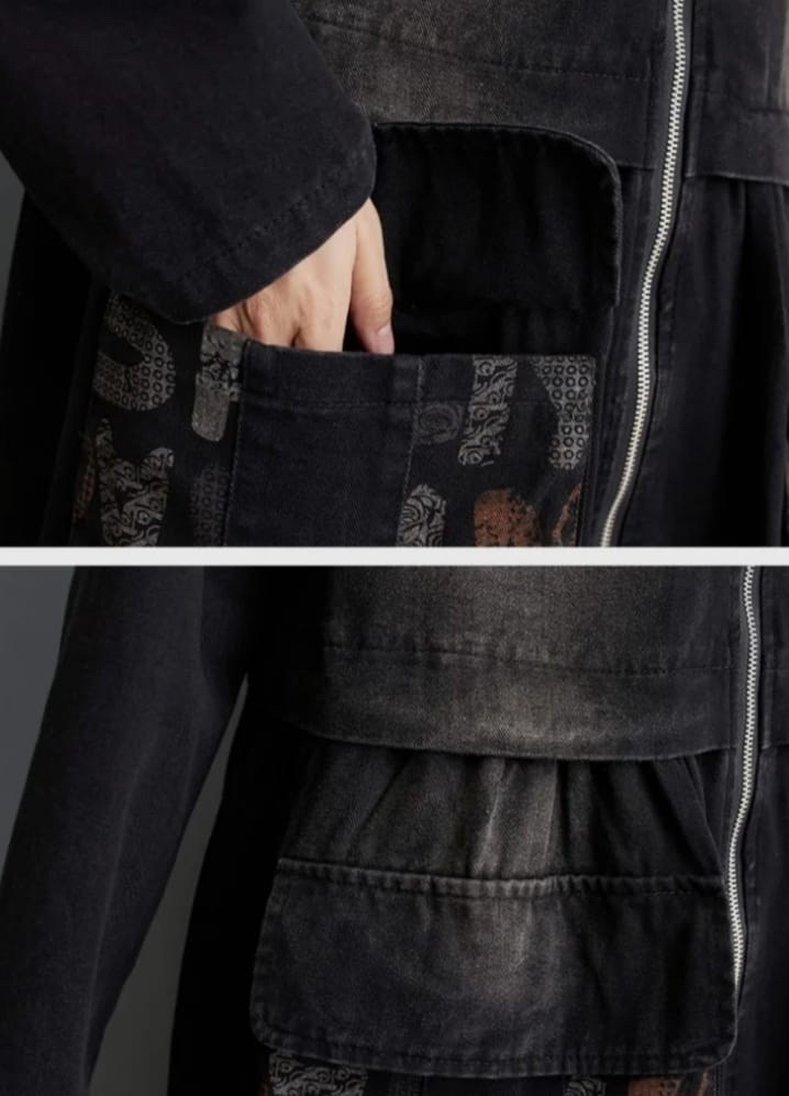 джинсовое пальто,женские джинсовые пальто,тренч с капюшоном,пальто женский,пальто средней длины