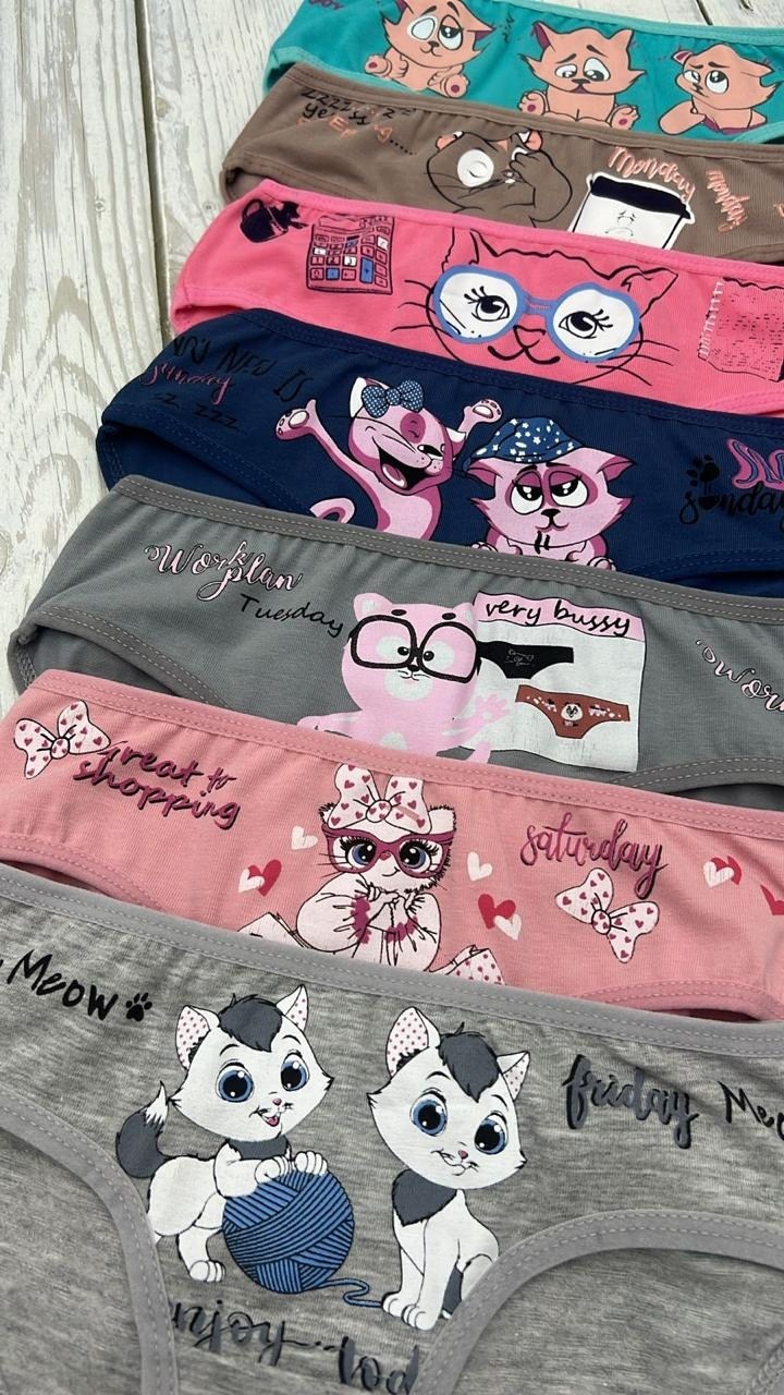 трусы для девочки 7 шт,комплект трусов,трусы для девочки комплект,набор трусов для девочек,трусы для девочек