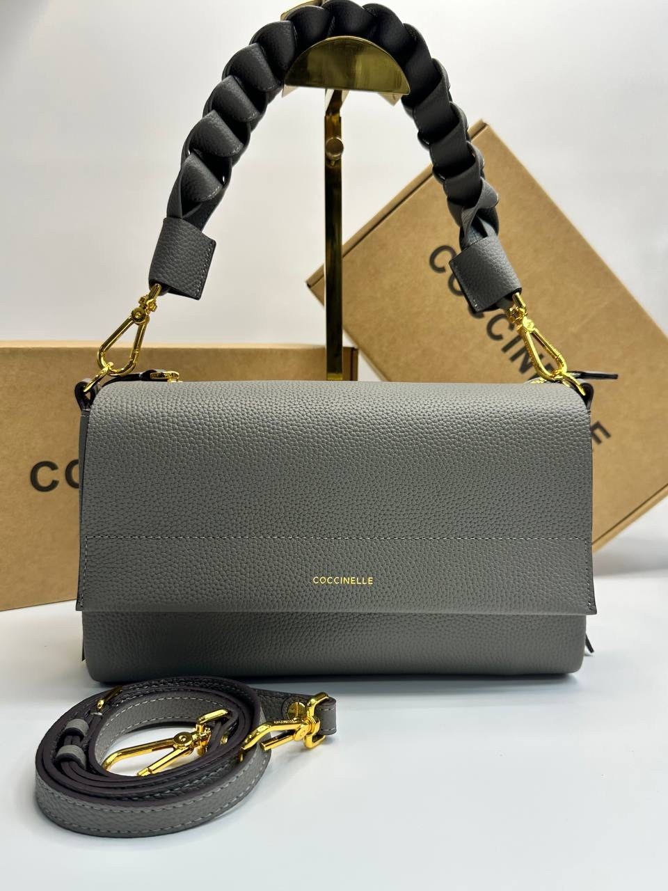 сумка coccinelle boheme grana double,coccinelle сумка,сумка сэтчел кожаная boheme grana double coccinelle,сумка женская coccinelle,coccinelle сумка boheme