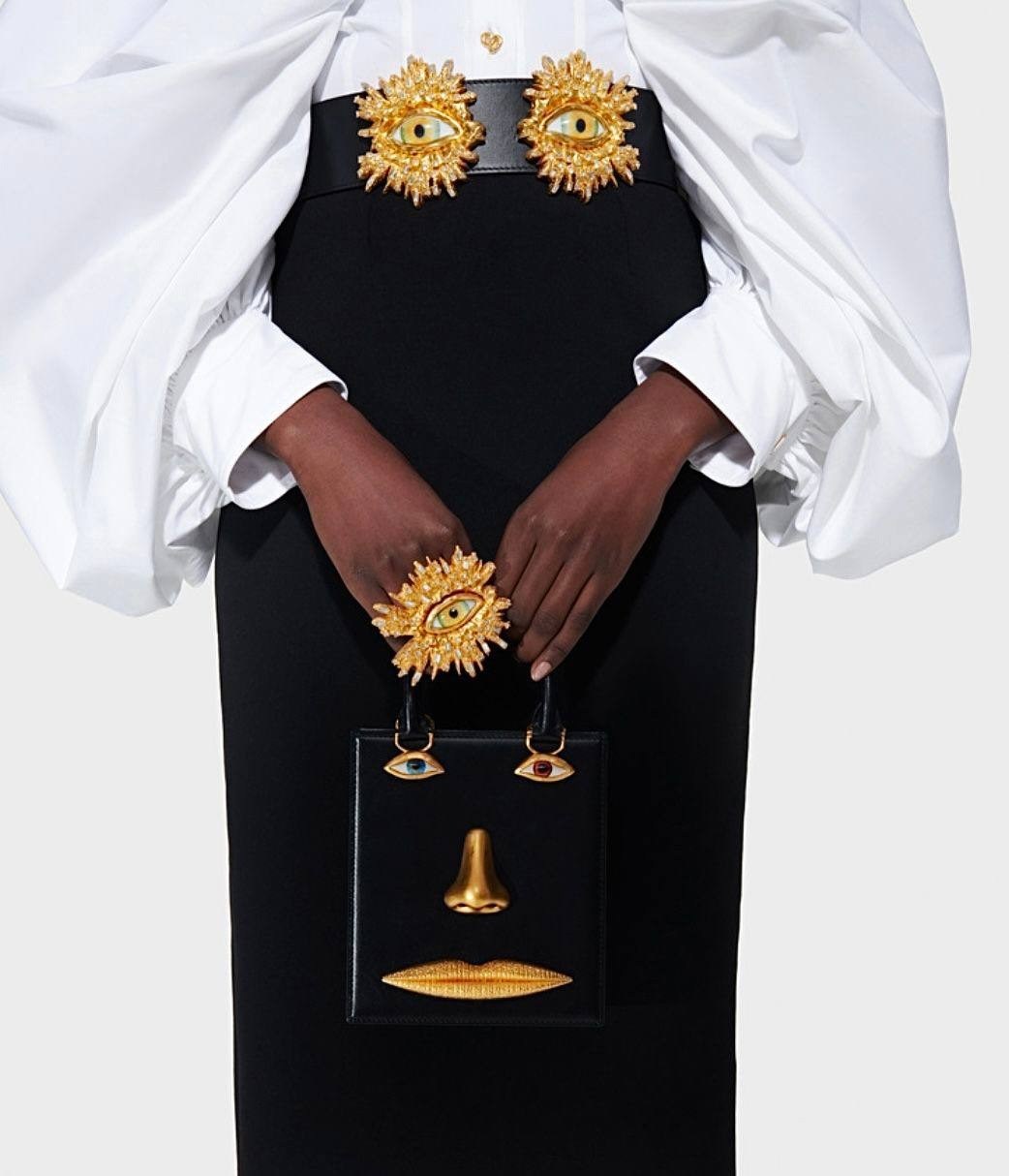 сумка женская shiaparelli & salvador dali,schiaparelli голова сумка,модные стили,высокая мода,скиапарелли украшения