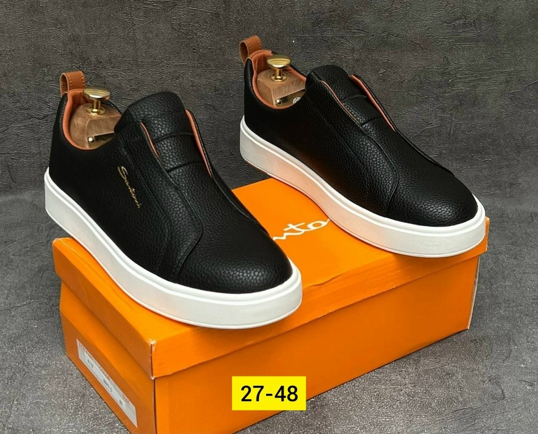 ,мужские слипоны,мужская ,слипоны santoni,слипоны мужские кожаные