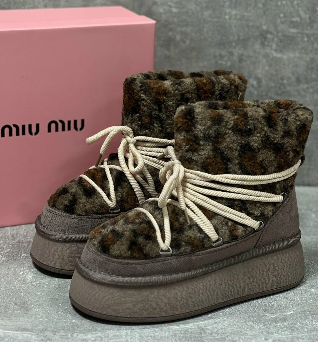 угги луноходы меховые на высокой подошве besmoda shoes 256523753,угги зимние с мехом на завязках valentina wang,,женские угги,угги луноходы меховые на высокой подошве besmoda shoes цвет хаки