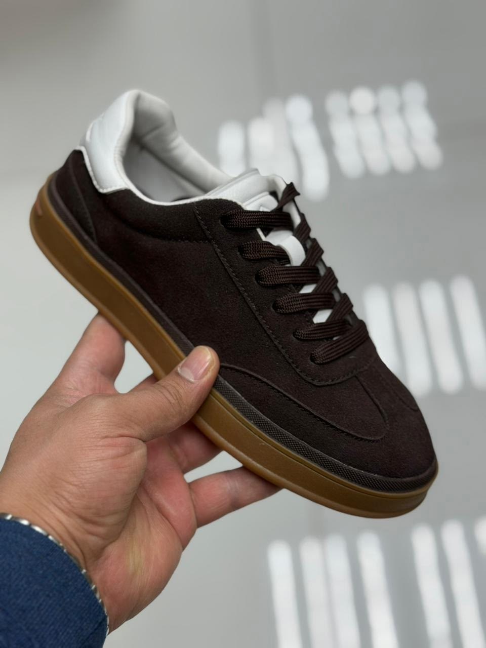 женские кроссовки из замши loro piana коричневые,,кеды замшевые,замшевые кроссовки,кроссовки из натуральной замши