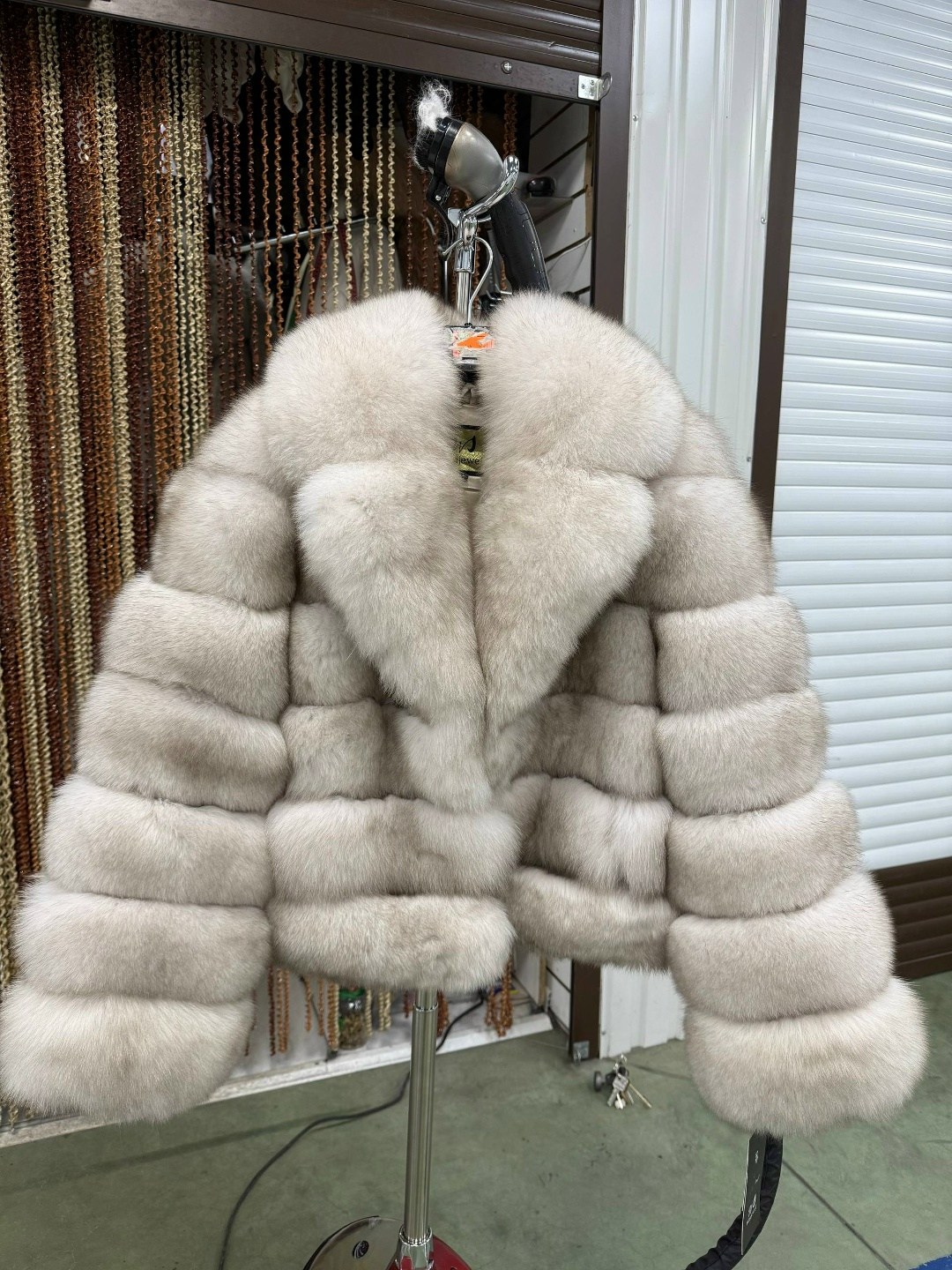 шуба из песца,шуба песец,шуба из песца колотый лед,шуба автоледи песец колотый лед,шуба из песца под соболя