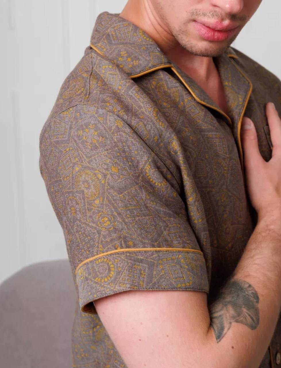 пижама мужская с брюками хлопок,пижама мужская с брюками,пижама для мужчин,мужская пижама,пижама мужская из хлопка "шон"