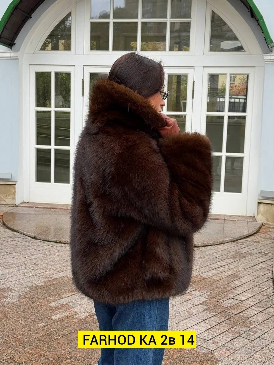 эко шуба,шубка под песец,шуба из эко меха,шубка,шуба