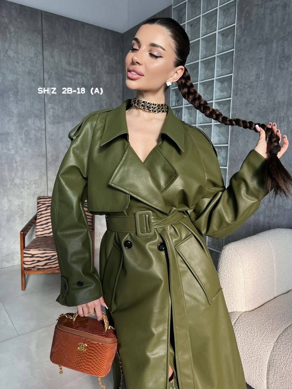 тренч кожаный,тренч плащ кожаный,кожаный плащ,кожаный плащ тренч длинный,плащ ōnne кожаный женский