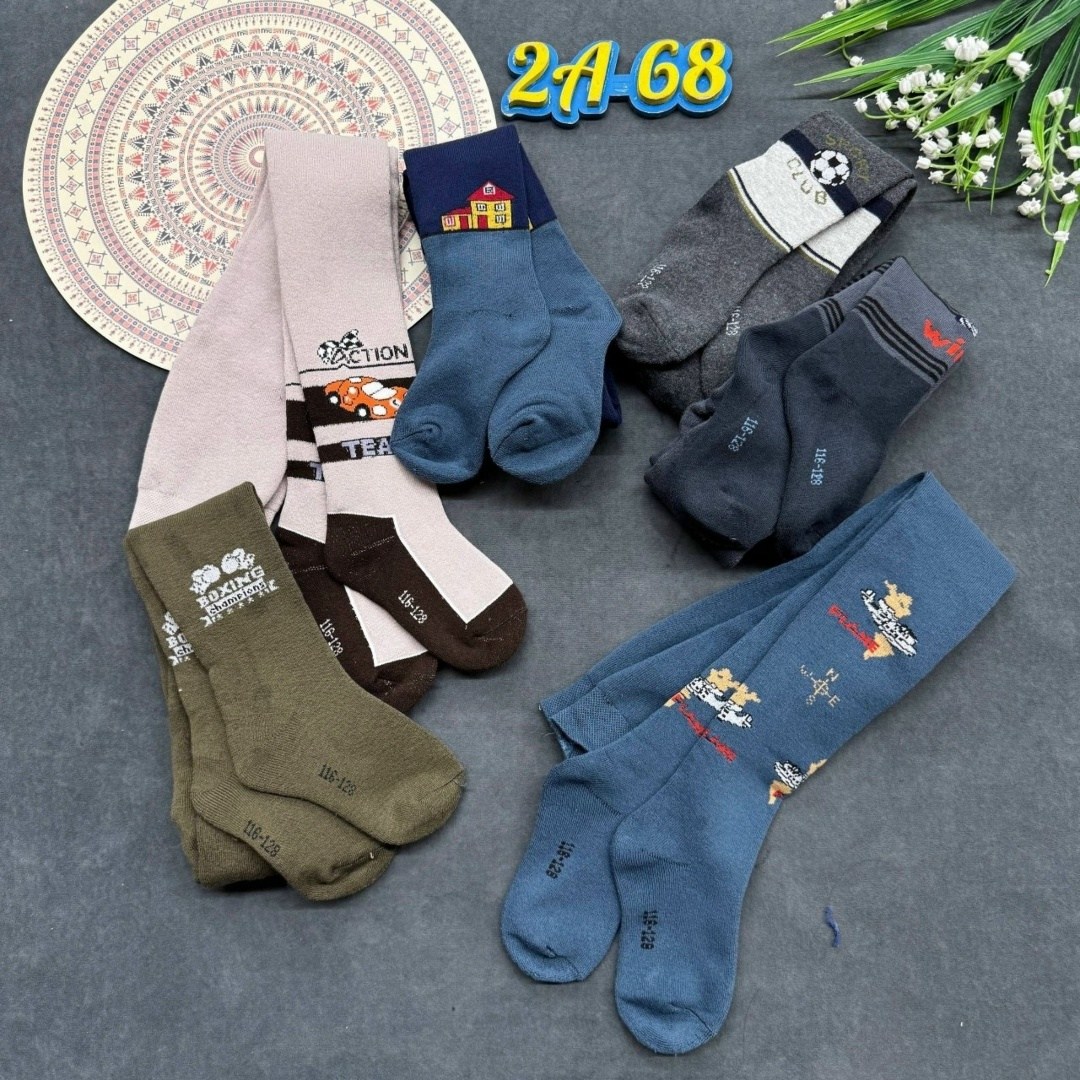 комплект колготок фенна 3 шт,колготки на мальчик,116/128 колготки,детские колготки,комплект колготок фенна