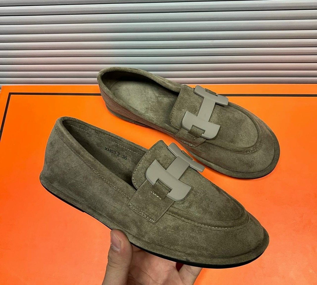 лоферы hermes,,лоферы замшевые,лоферы женские,замшевые лоферы hermes