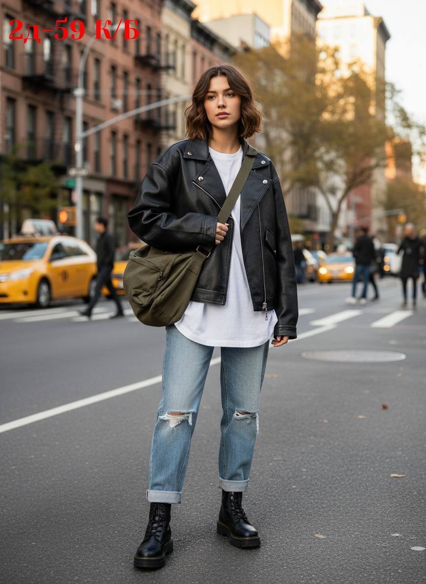 мода стиль,образы с косухой,кожаная куртка,кэжуал наряд