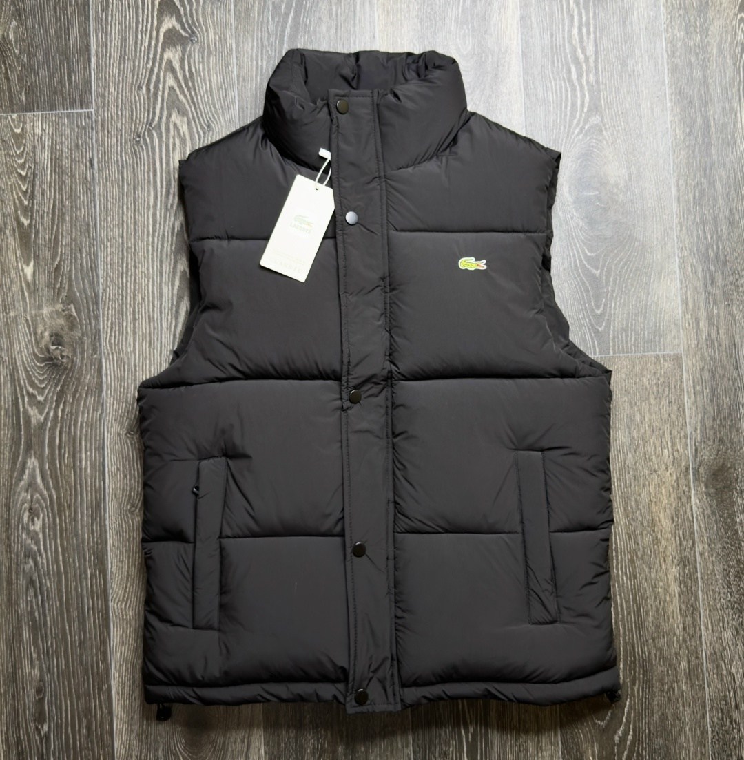мужской утепленный жилет lacoste черный,жилетка,жилетка лакоста,жилетка мужская "lacoste",жилетка мужская