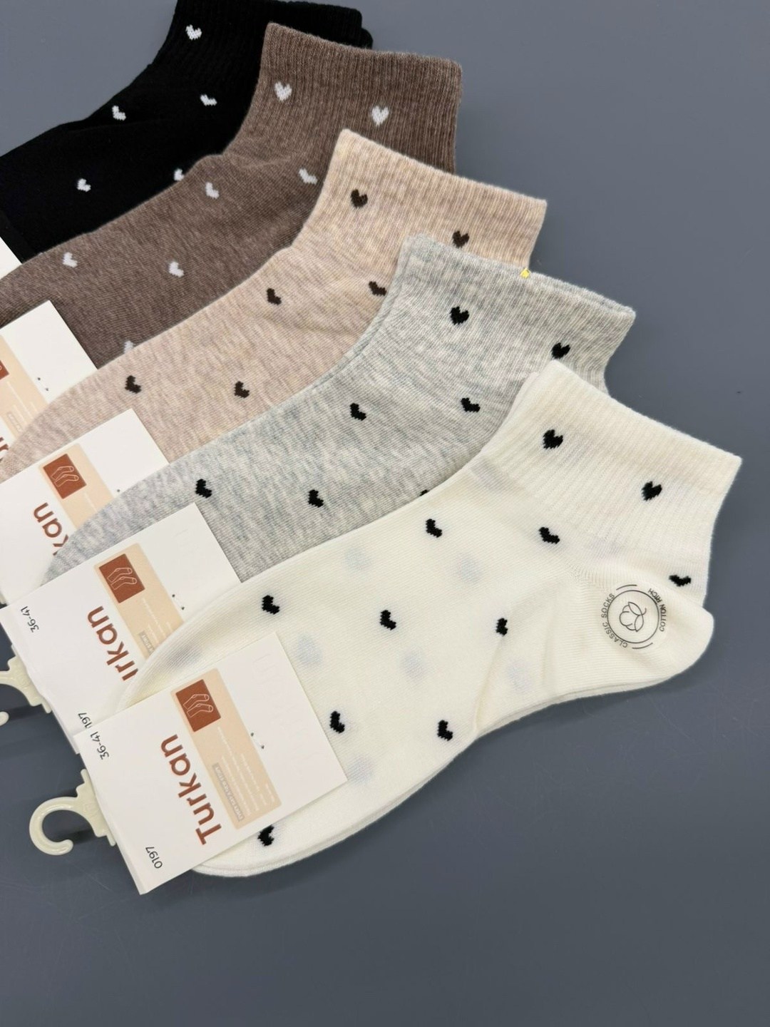 носки женские,носки женские 10 пар,носки средние спортивные в горошек набор 5 пар syltan,комплект носки женские,носки