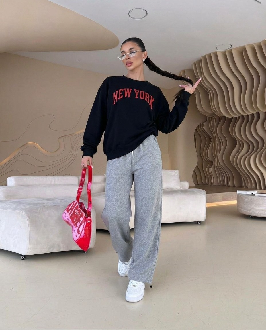 костюм женский спортивный,костюм оверсайз,женский костюм,свитшот женский,спортивные брюки палаццо