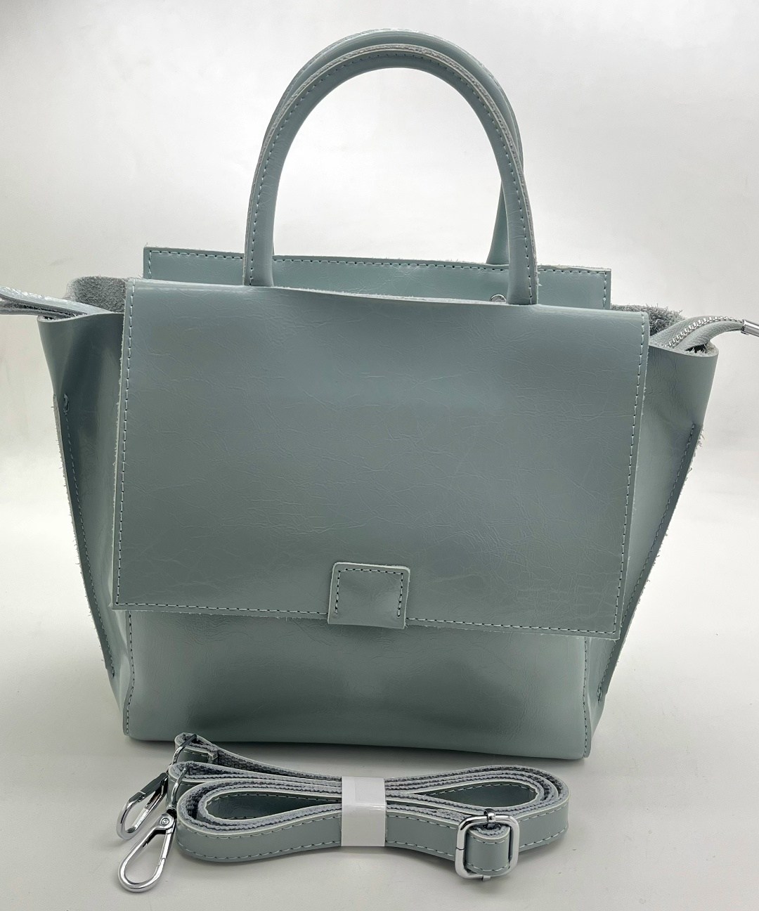 женская кожаная сумка 1546-220 грин,сумка женская,сумка,женская кожаная сумка,кожаная сумка