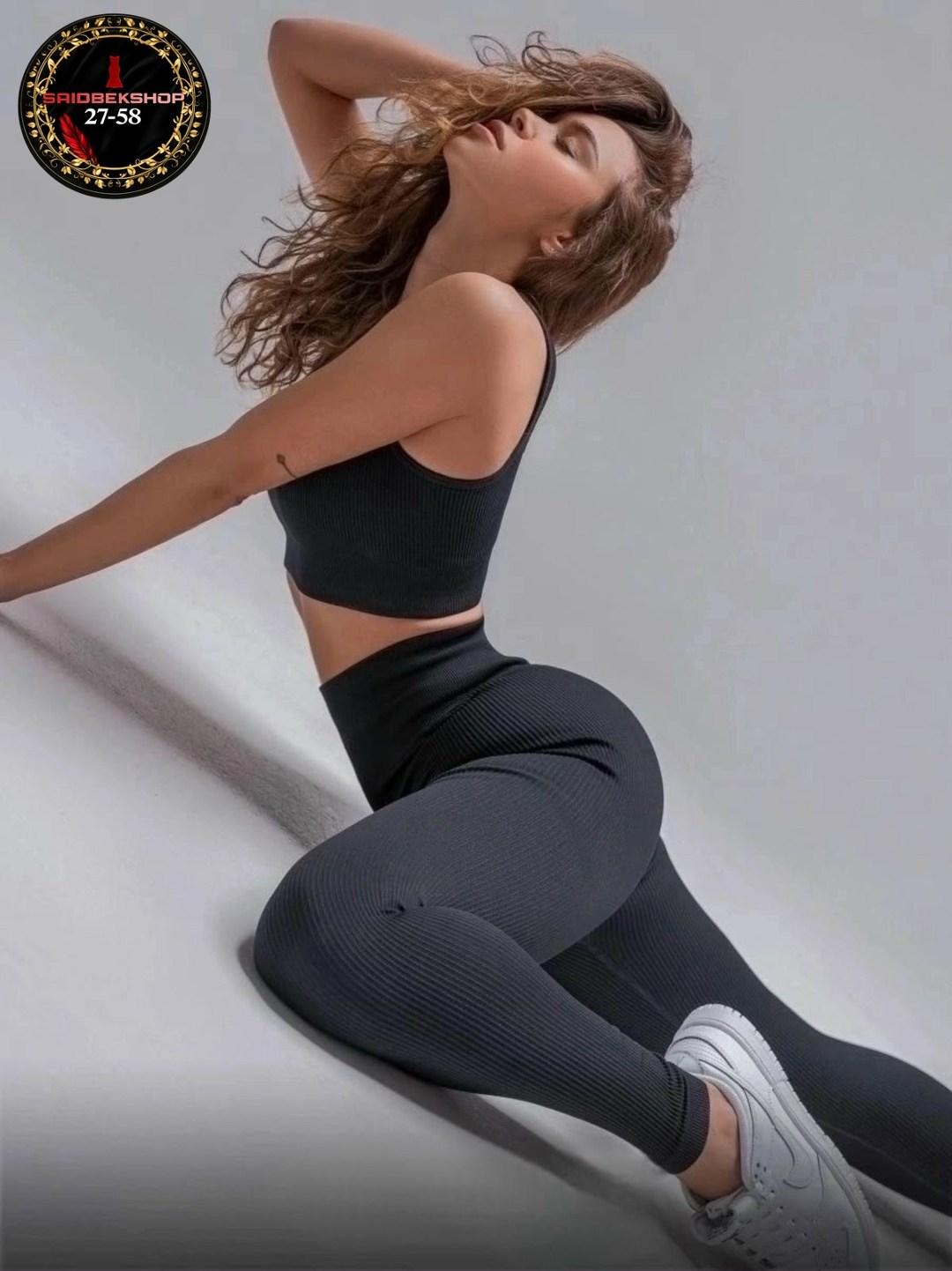 леггинсы женские giulia leggings rib белые s/m,легинсы женские,легинсы,белые легинсы,бесшовные легинсы в рубчик