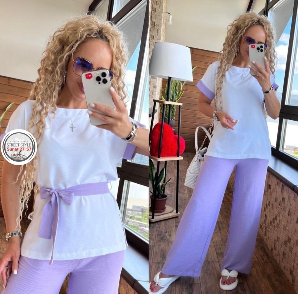 костюм двойка женский летний,летние женские костюмы,костюм двойка женская,костюм женский с брюками палаццо,модные брючные костюмы