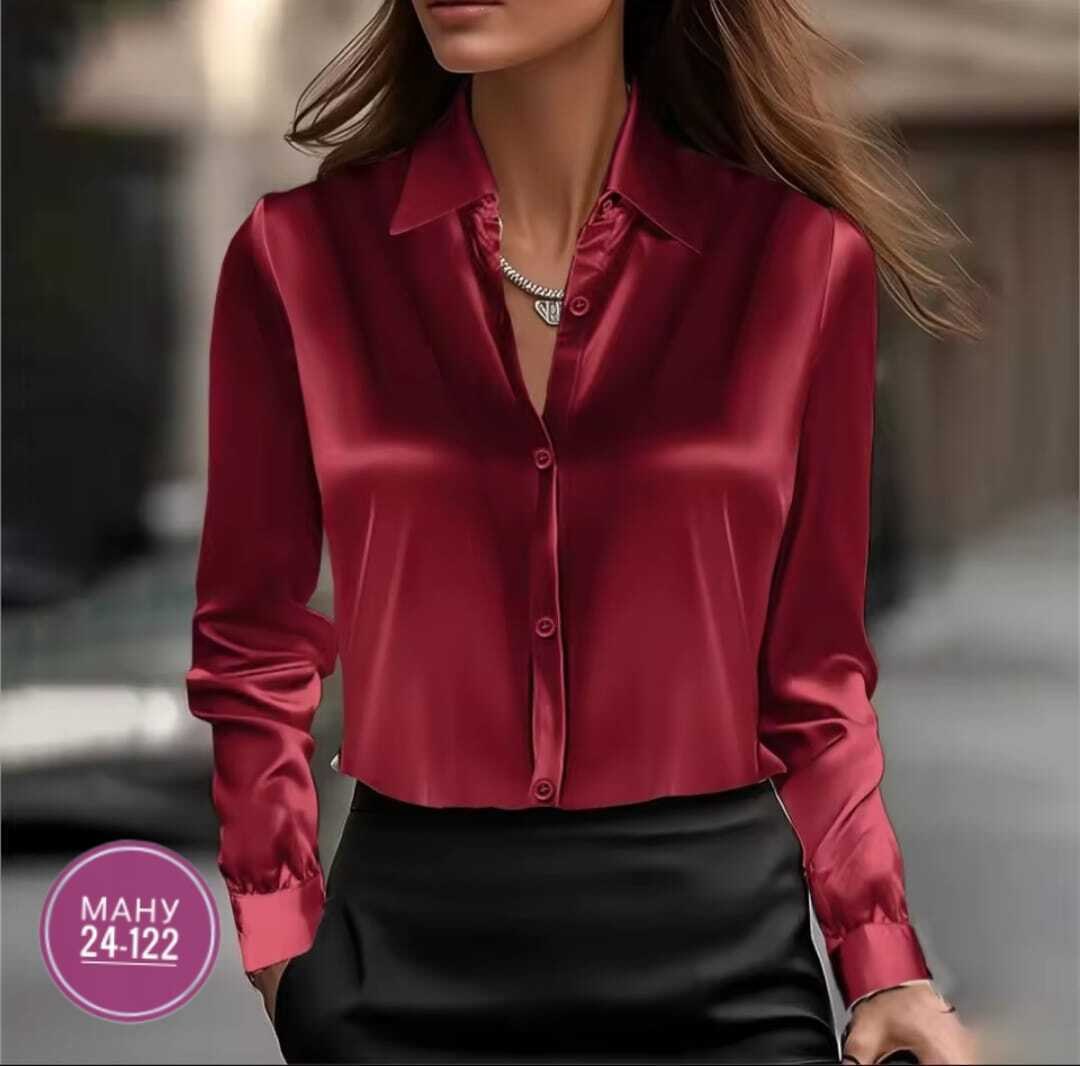 шелковая блузка,атласная блузка для женщин,блузка женская летняя,элегантная женская рубашка,блуза для взрослых